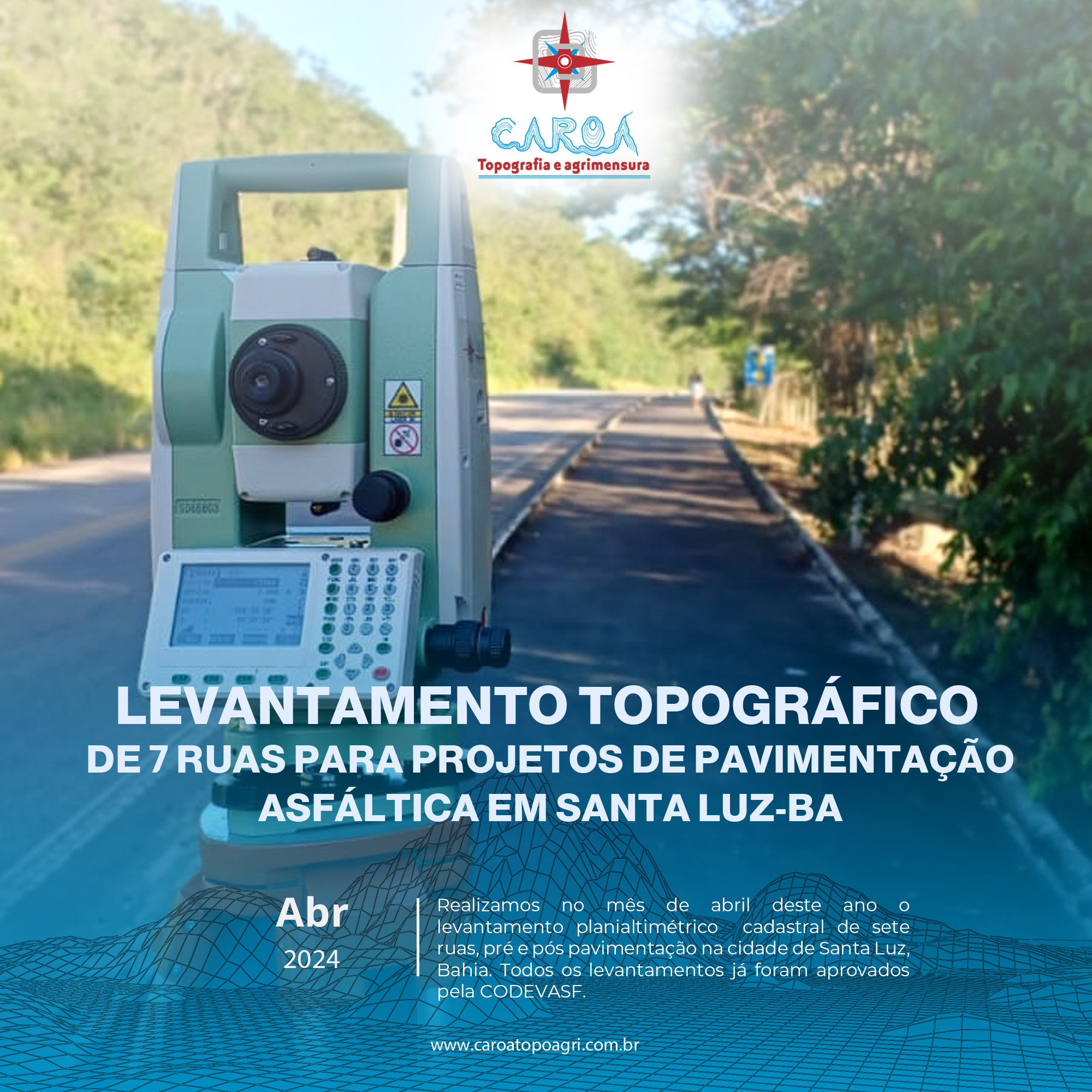 Escala real, controle total.