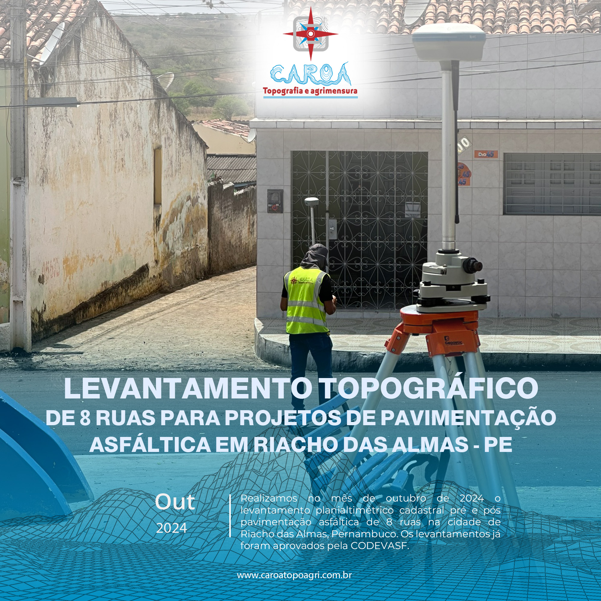 Engenharia que cabe no mapa.